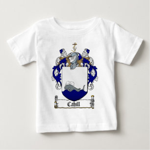 CAMISETA DE BEBÉ ESCUDO DE LA FAMILIA DE CAHILL - ESCUDO DE ARMAS