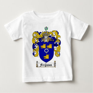 CAMISETA DE BEBÉ ESCUDO DE LA FAMILIA DE FERGUSON - ESCUDO DE ARMAS