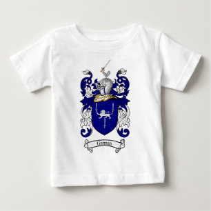 CAMISETA DE BEBÉ ESCUDO DE LA FAMILIA DE GORMAN - ESCUDO DE ARMAS