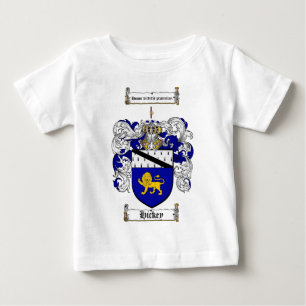 CAMISETA DE BEBÉ ESCUDO DE LA FAMILIA DE HICKEY - ESCUDO DE ARMAS
