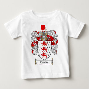 CAMISETA DE BEBÉ ESCUDO DE LA FAMILIA DE LOS PEINES - ESCUDO DE