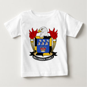 Camiseta De Bebé Escudo de la familia de Macomber