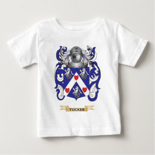 Camiseta De Bebé Escudo de la familia de Tucker (escudo de armas)