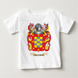 Camiseta De Bebé Escudo de la familia de Velasco (escudo de armas)