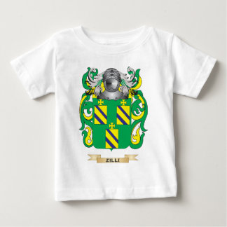 Camiseta De Bebé Escudo de la familia de Zilli (escudo de armas)