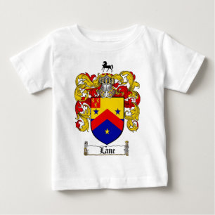 CAMISETA DE BEBÉ ESCUDO DE LA FAMILIA DEL CARRIL - ESCUDO DE ARMAS