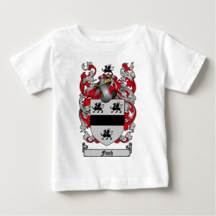 CAMISETA DE BEBÉ ESCUDO DE LA FAMILIA DEL PINZÓN - ESCUDO DE ARMAS