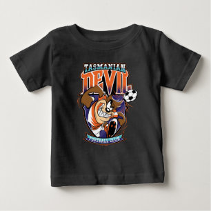 Camiseta De Bebé Escudo del Club de Fútbol Tasmanian Devil