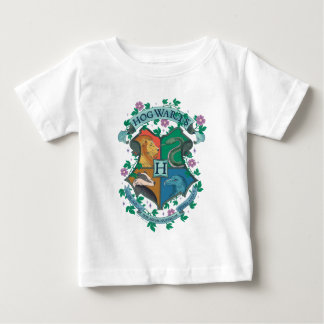 Camiseta De Bebé ESCUDO floral HOGWARTS™