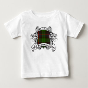 Camiseta De Bebé Escudo Urquhart Tartán