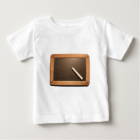 Escuela Ardoise Vintage con Chalk Baby W Tee