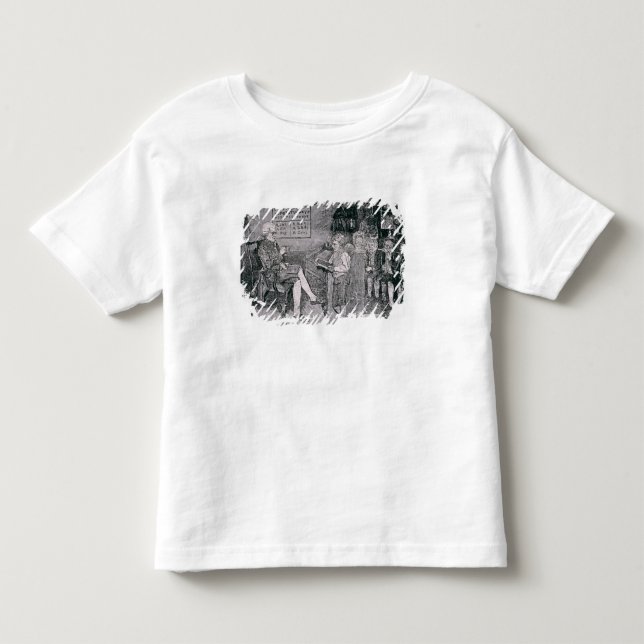 Camiseta De Bebé Escuela de antaño en Pennsylvania (Anverso)