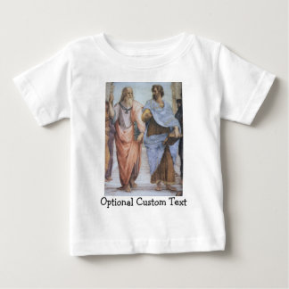 Camiseta De Bebé Escuela de Atenas (detalle - Platón y Aristóteles)