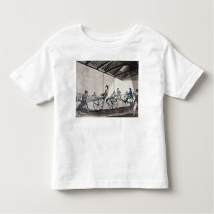 Camiseta De Bebé Escuela de montar a caballo peatonal de Hobbyhorse