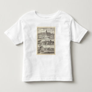 Camiseta De Bebé Escuela, negocios y residencias en Highland Park