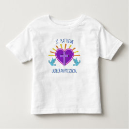 Camiseta De Bebé Escuela prescolar cristiana personalizado