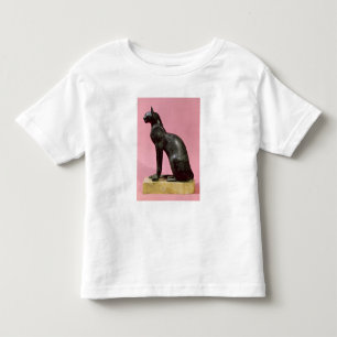 Camiseta De Bebé Escultura de un gato, último período