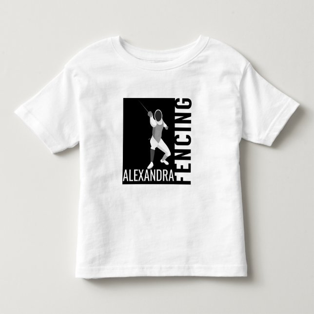 Camiseta De Bebé Esgrima (Anverso)