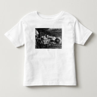 Camiseta De Bebé Eskimo Chica Con Ropa De Piel Alaska