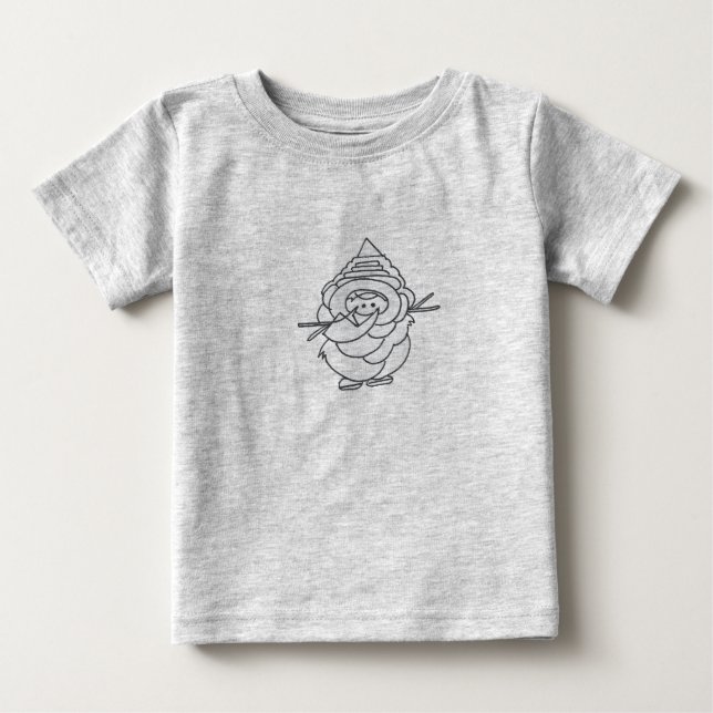 Camiseta De Bebé Eskimo Cuddle (Anverso)