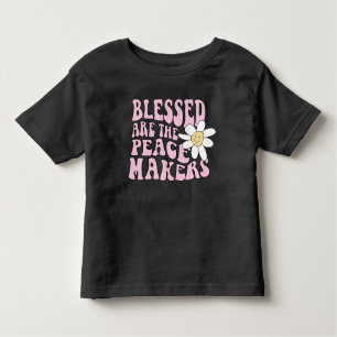 Camiseta De Bebé Eslogan de Daisy and Peace Makers