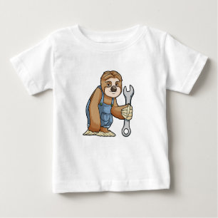 Camiseta De Bebé Eslovaco como artesano con llave