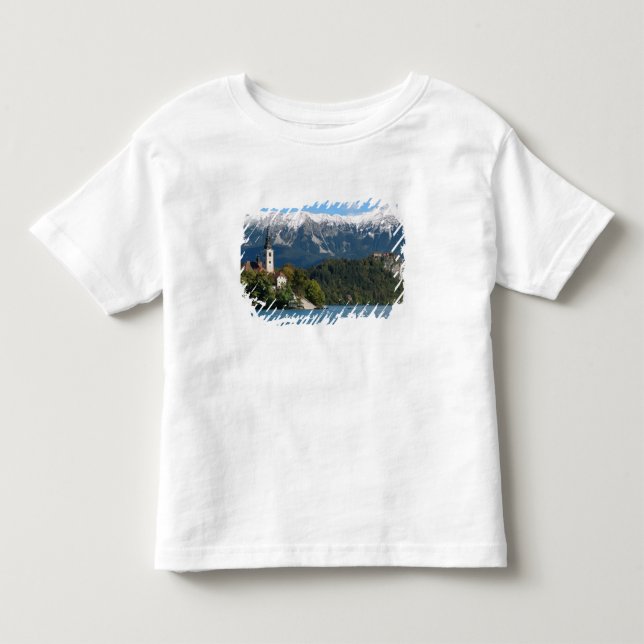 Camiseta De Bebé Eslovenia, Bled, Lago Bled, Isla Bled, Bled 2 (Anverso)