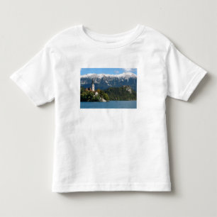 Camiseta De Bebé Eslovenia, Bled, Lago de Bled, Isla de Bled, Bled