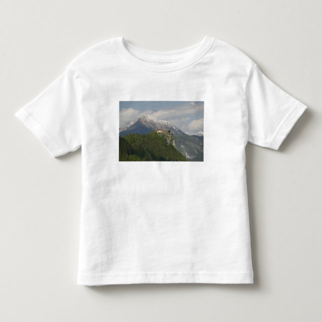 Camiseta De Bebé ESLOVENIA, GORENJSKA, Bled: Castillo de Bled & 2 (Anverso)