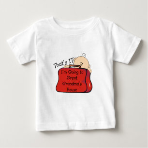 Camiseta De Bebé Eso es él gran abuela