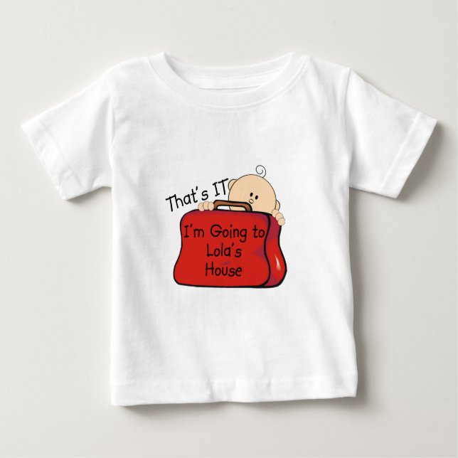 Camiseta De Bebé Eso es Lola (Anverso)