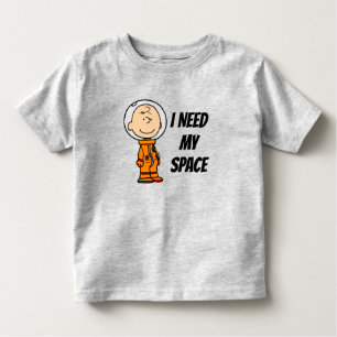 Camiseta De Bebé ESPACIO Astronauta de Charlie Brown