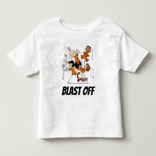 Camiseta De Bebé ESPACIO   Banda de cacahuetes en el espacio