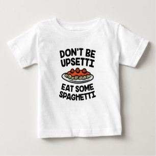 Camiseta De Bebé Espaguetis de Upsetti
