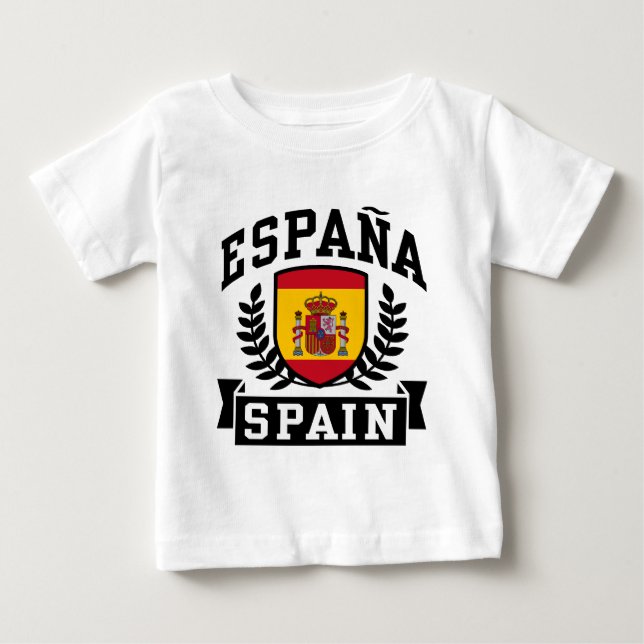 Camiseta De Bebé España (Anverso)