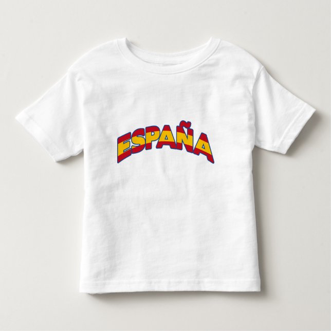 Camiseta De Bebé España 1 (Anverso)