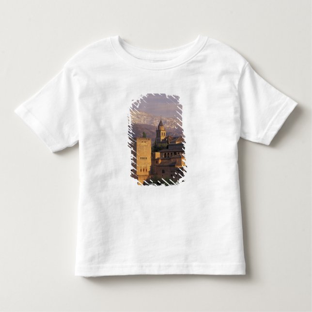 Camiseta De Bebé España, Granada, Andalucía La Alhambra, 2 (Anverso)