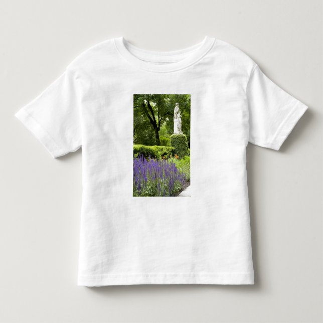 Camiseta De Bebé España, Madrid. Jardín Botánico Real alias Real (Anverso)