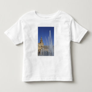 Camiseta De Bebé España, Sevilla, Andalucía Fuente y ornamentaci