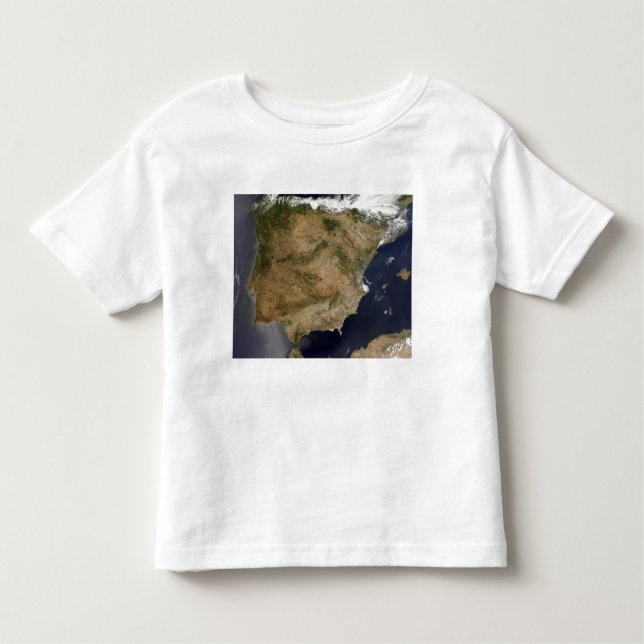 Camiseta De Bebé España y Portugal (Anverso)
