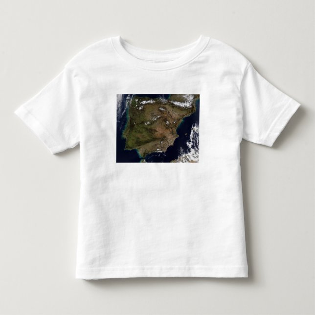 Camiseta De Bebé España y Portugal 2 (Anverso)