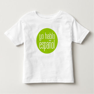 Camiseta De Bebé español del hablo del yo