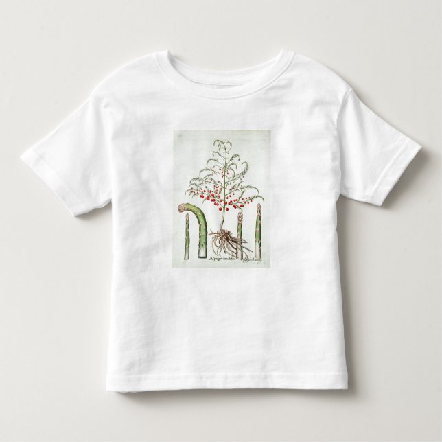Camiseta De Bebé Espárrago común en flor y fruta, del 'Ho (Anverso)