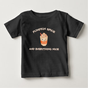 Camiseta De Bebé Especia de Calabaza y Todo lo Bueno