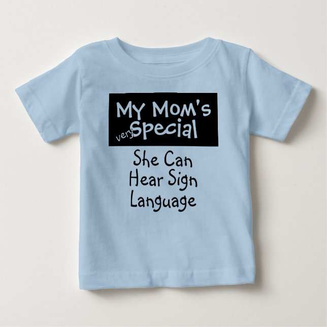 Camiseta De Bebé Especial de mi mamá (Anverso)
