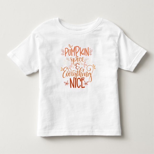 Camiseta De Bebé Especie de calabaza y todo bueno (Anverso)