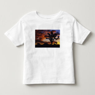 Camiseta De Bebé Espectacular amanecer en el árbol nacional de Jos