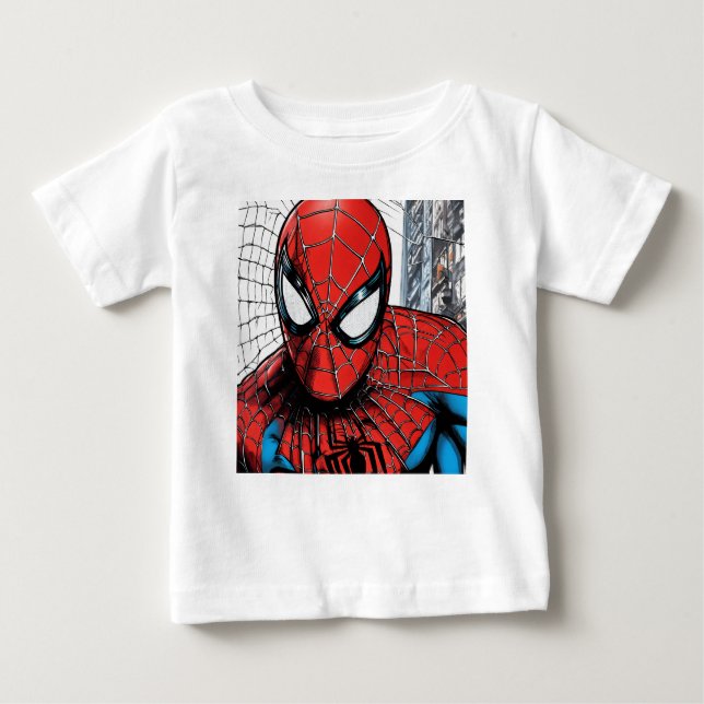 Camiseta De Bebé "Espectáculo de Spidey Style" (Anverso)