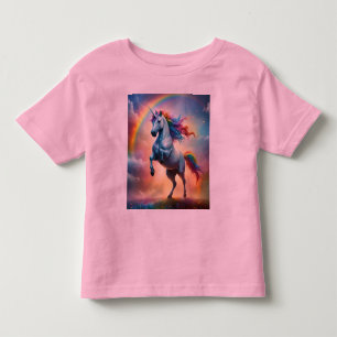 Camiseta De Bebé Espectro celeste: El arco iris de unicornio