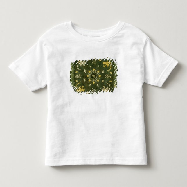 Camiseta De Bebé Espejo, bronce con laqueado detrás (Anverso)